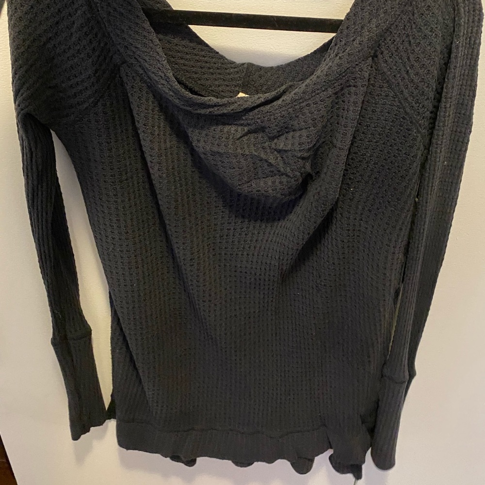 Free People size M long sleeve shirt